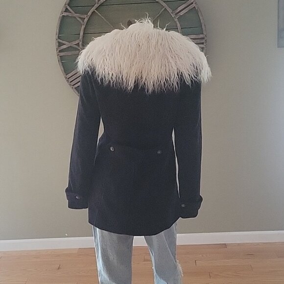 Free People Lady Lane Faux Fur Collar Corduroy Jacket - Picture 4 of 16